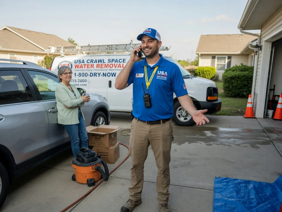 Crawl Space Water Removal La Grange, KY FAQs